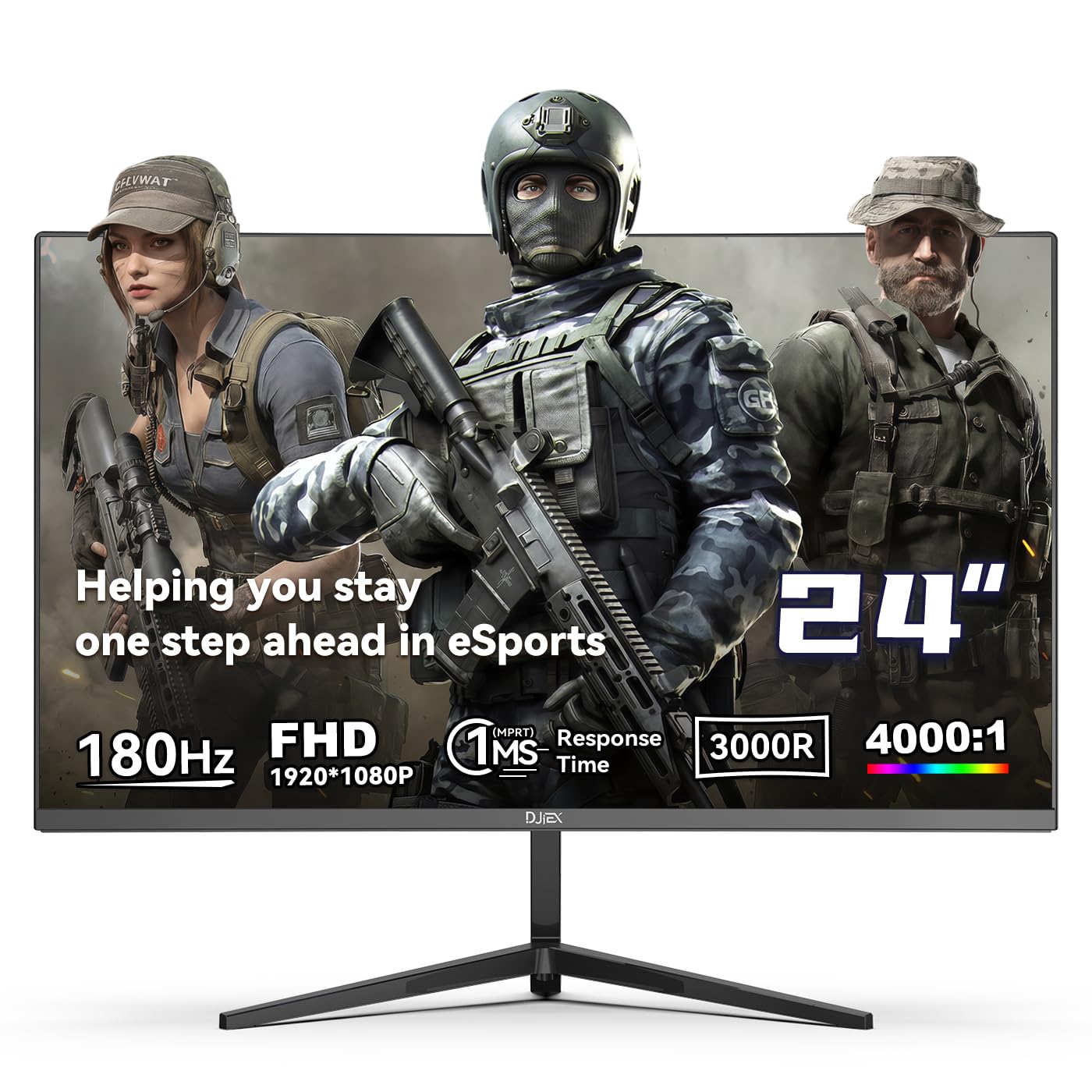 Amazon.co.jp: DJiEX 24インチ カーブ 240hz ゲーミングモニター、FHD